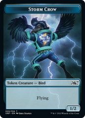 Squirrel // Storm Crow Double-sided Token [Unfinity Tokens] | Spectrum Games