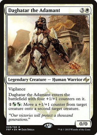 Daghatar the Adamant [Fate Reforged Promos] | Spectrum Games
