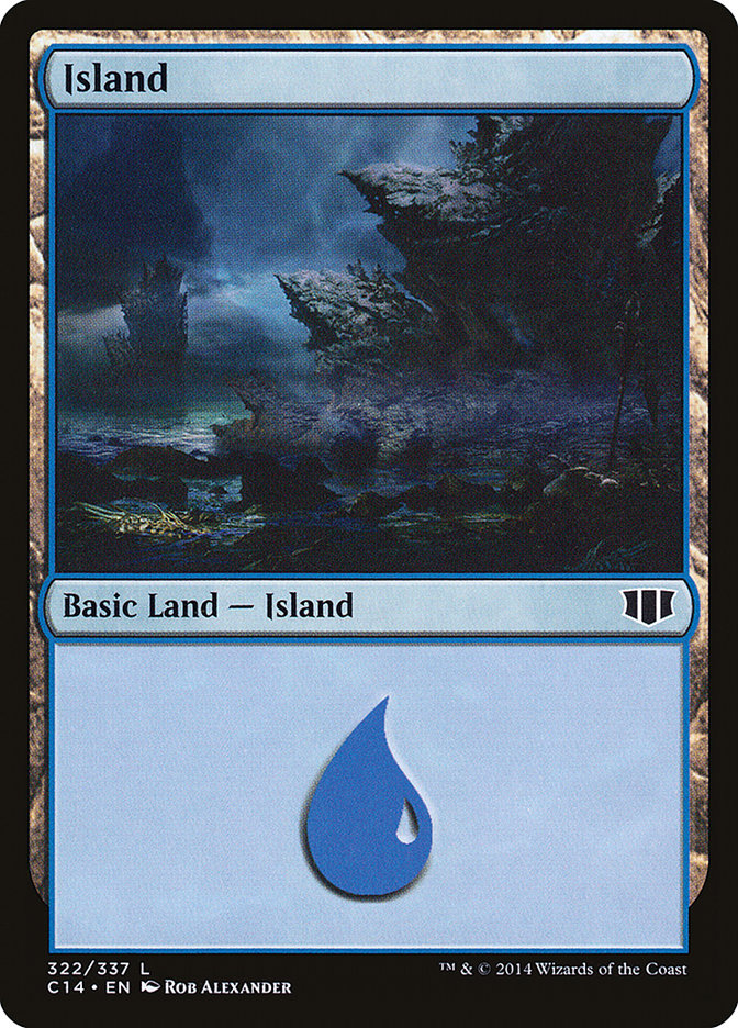 Island (322) [Commander 2014] | Spectrum Games