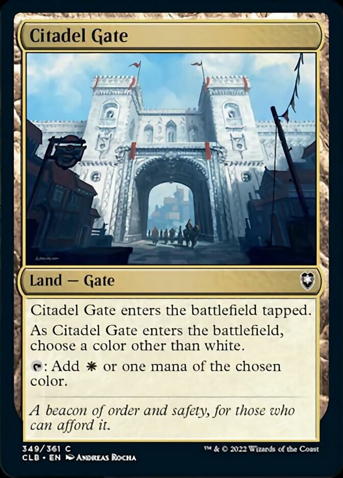 Citadel Gate [Commander Legends: Battle for Baldur's Gate] | Spectrum Games