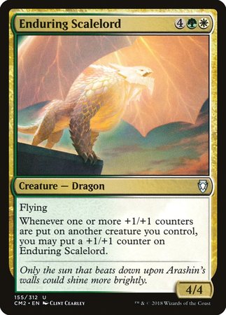 Enduring Scalelord [Commander Anthology Volume II] | Spectrum Games