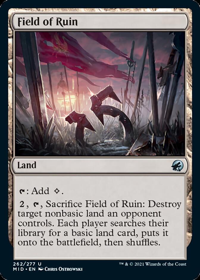 Field of Ruin [Innistrad: Midnight Hunt] | Spectrum Games