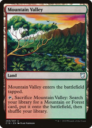 Mountain Valley [Commander 2018] | Spectrum Games