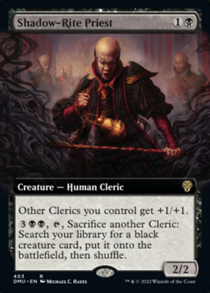 Shadow-Rite Priest (Extended Art) [Dominaria United] | Spectrum Games