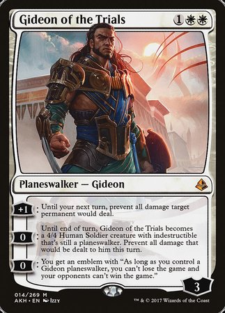 Gideon of the Trials [Amonkhet] | Spectrum Games