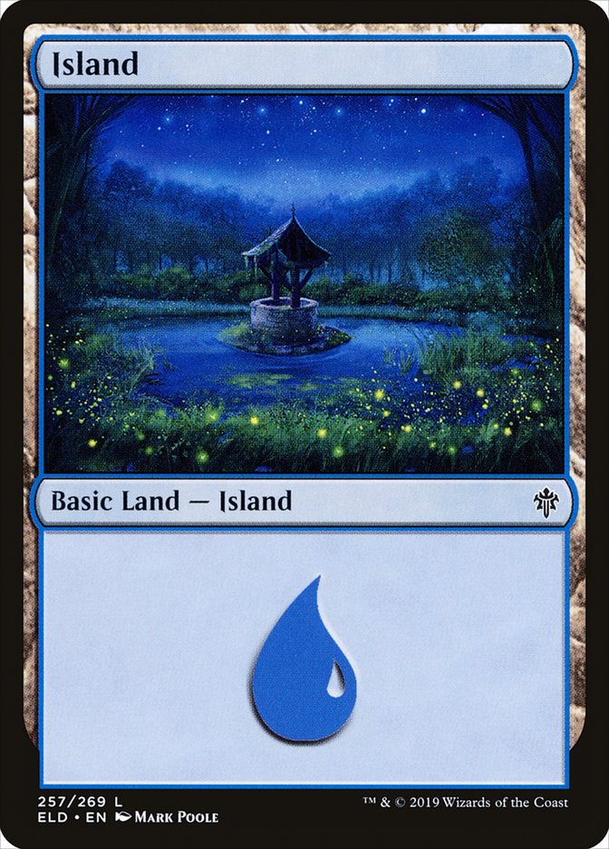 Island (257) [Throne of Eldraine] | Spectrum Games