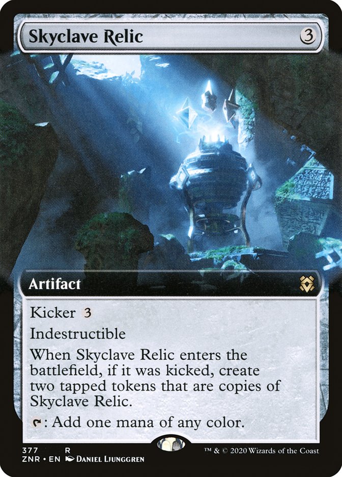 Skyclave Relic (Extended Art) [Zendikar Rising] | Spectrum Games