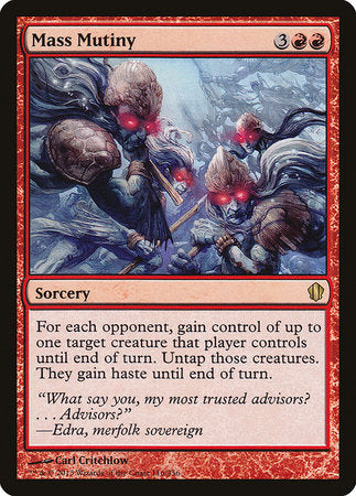Mass Mutiny [Commander 2013] | Spectrum Games