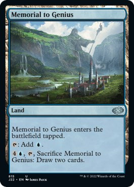Memorial to Genius [Jumpstart 2022] | Spectrum Games
