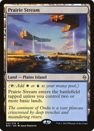 Prairie Stream [Battle for Zendikar] | Spectrum Games