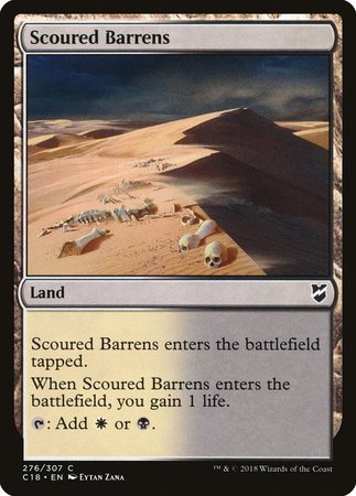 Scoured Barrens [Commander 2018] | Spectrum Games