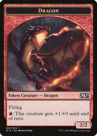 Dragon Token [Magic 2015 Tokens] | Spectrum Games