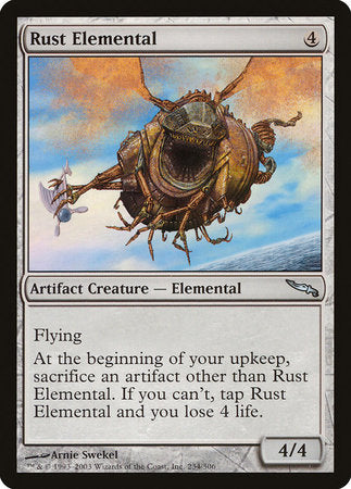 Rust Elemental [Mirrodin] | Spectrum Games