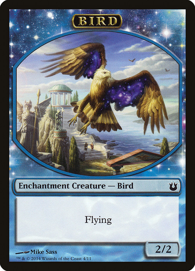 Bird (4/11) [Born of the Gods Tokens] | Spectrum Games