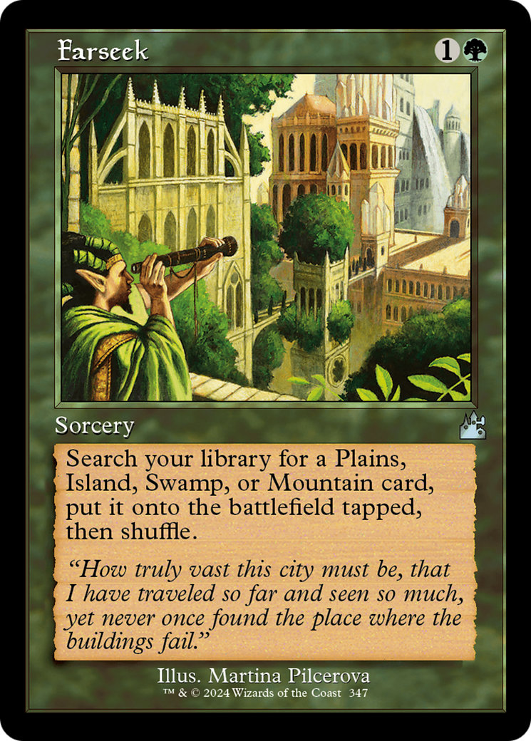 Farseek (Retro Frame) [Ravnica Remastered] | Spectrum Games