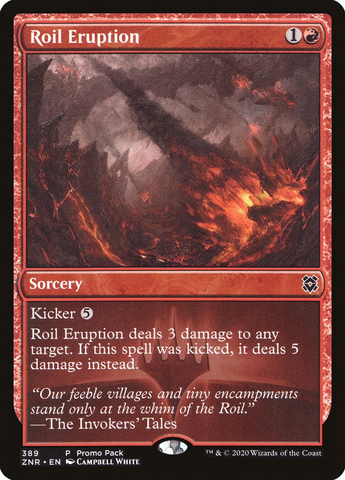 Roil Eruption (Promo Pack) [Zendikar Rising Promos] | Spectrum Games