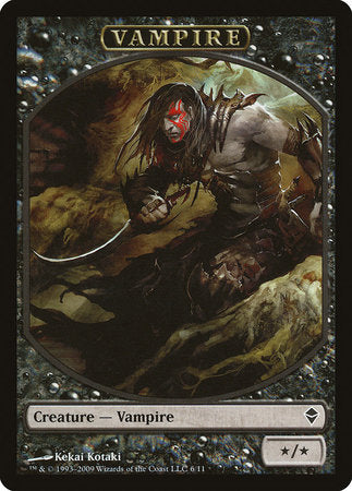 Vampire Token [Zendikar Tokens] | Spectrum Games