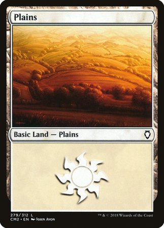 Plains (279) [Commander Anthology Volume II] | Spectrum Games