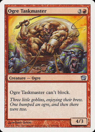 Ogre Taskmaster [Ninth Edition] | Spectrum Games