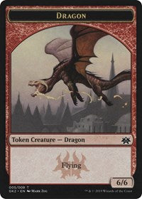 Dragon // Goblin Token [Ravnica Allegiance: Guild Kits] | Spectrum Games