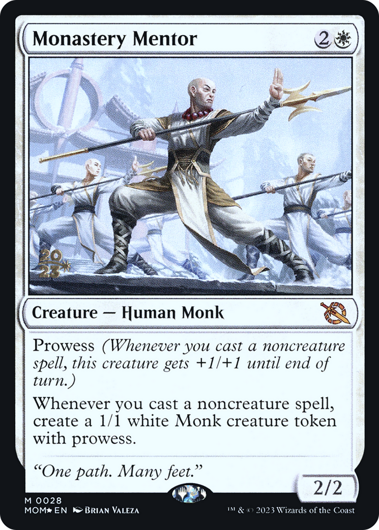 Monastery Mentor [March of the Machine Prerelease Promos] | Spectrum Games