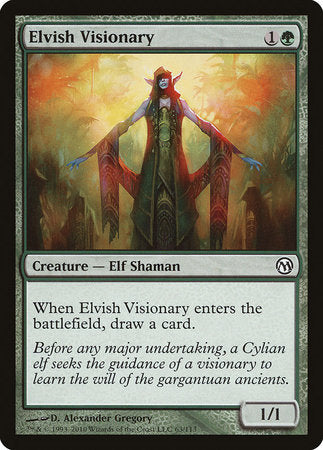 Elvish Visionary [Duels of the Planeswalkers] | Spectrum Games