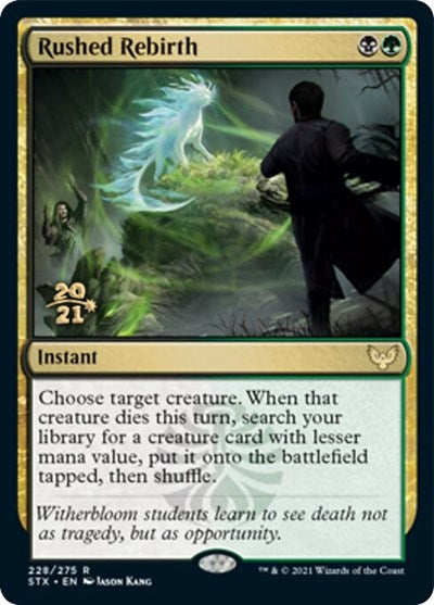 Rushed Rebirth [Strixhaven: School of Mages Prerelease Promos] | Spectrum Games
