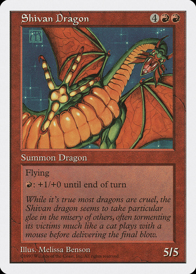 Shivan Dragon [Fifth Edition] | Spectrum Games