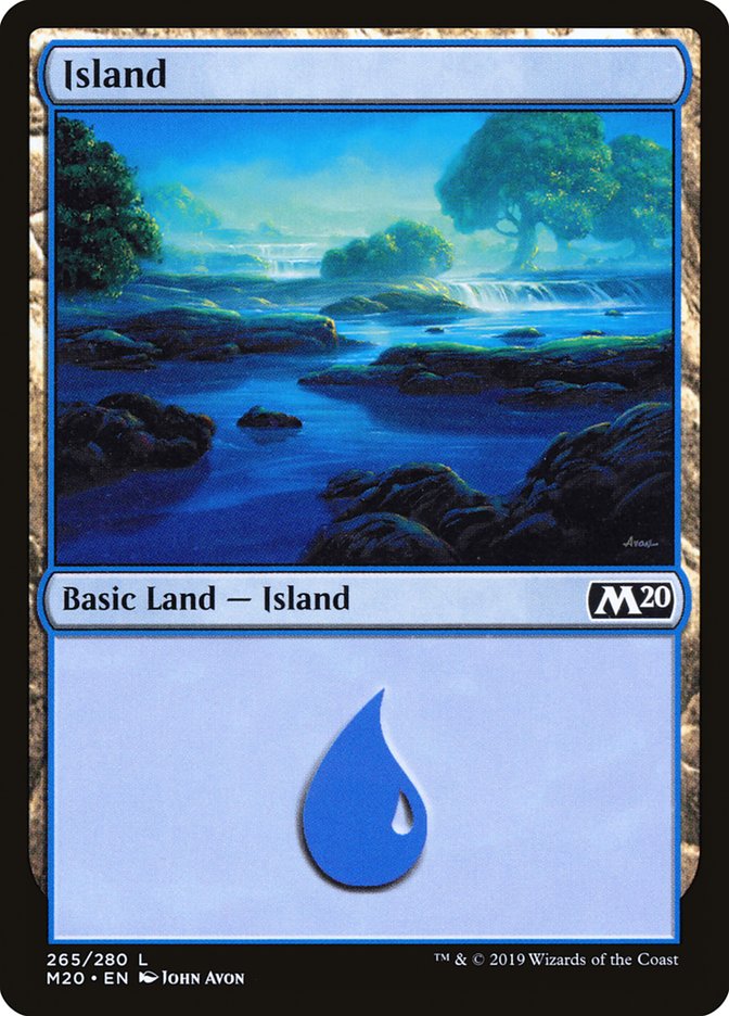 Island (#265) [Core Set 2020] | Spectrum Games