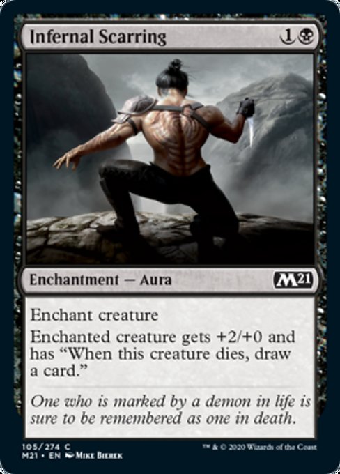 Infernal Scarring [Core Set 2021] | Spectrum Games