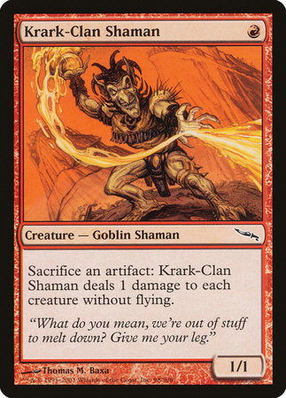 Krark-Clan Shaman [Mirrodin] | Spectrum Games