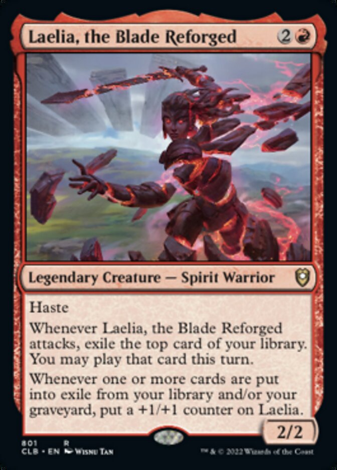 Laelia, the Blade Reforged [Commander Legends: Battle for Baldur's Gate] | Spectrum Games