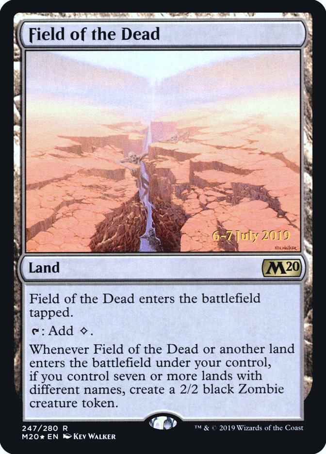 Field of the Dead  [Core Set 2020 Prerelease Promos] | Spectrum Games