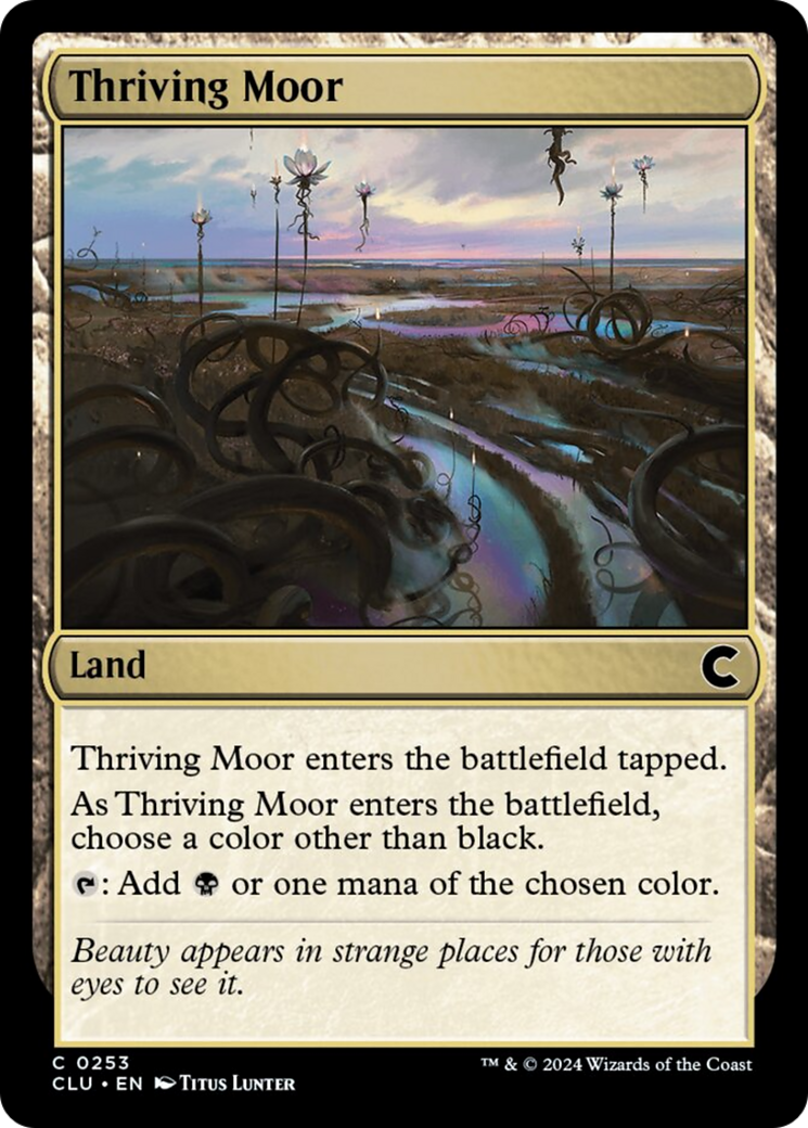 Thriving Moor [Ravnica: Clue Edition] | Spectrum Games