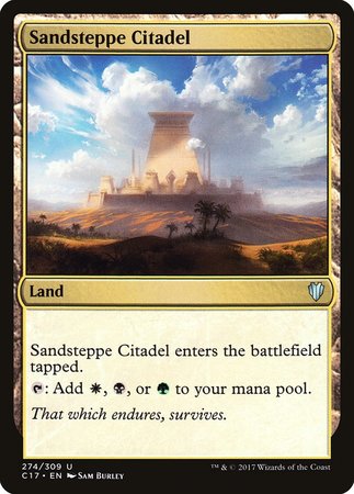 Sandsteppe Citadel [Commander 2017] | Spectrum Games