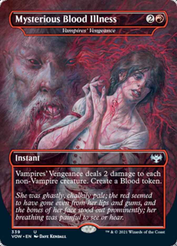 Vampires' Vengeance - Mysterious Blood Illness [Innistrad: Crimson Vow] | Spectrum Games