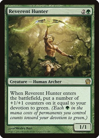 Reverent Hunter [Theros] | Spectrum Games