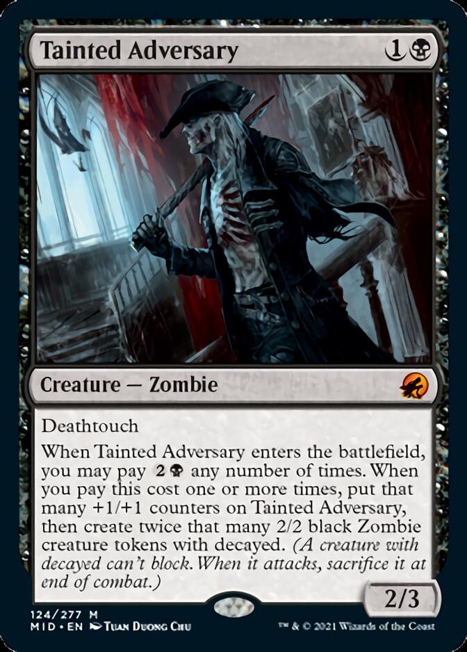 Tainted Adversary [Innistrad: Midnight Hunt] | Spectrum Games