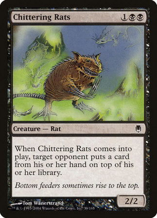 Chittering Rats [Darksteel] | Spectrum Games
