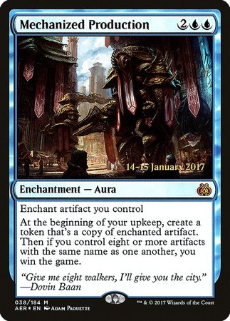 Mechanized Production [Aether Revolt Promos] | Spectrum Games