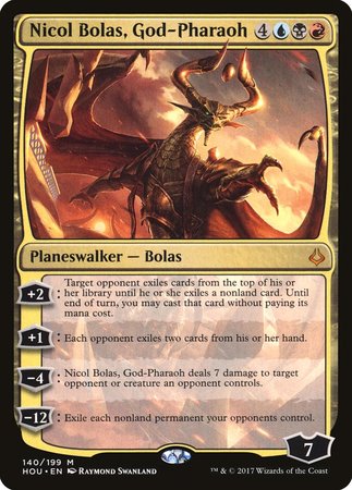 Nicol Bolas, God-Pharaoh [Hour of Devastation] | Spectrum Games