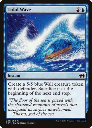 Tidal Wave [Duel Decks: Merfolk vs. Goblins] | Spectrum Games