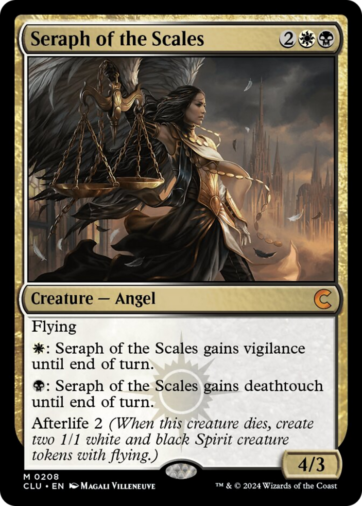 Seraph of the Scales [Ravnica: Clue Edition] | Spectrum Games