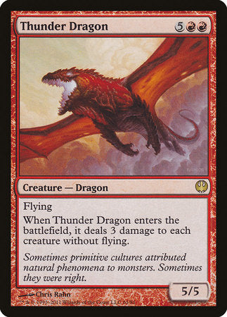 Thunder Dragon [Duel Decks: Knights vs. Dragons] | Spectrum Games