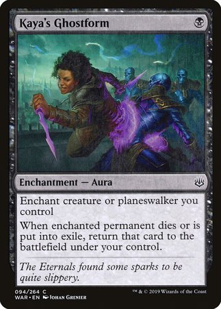 Kaya's Ghostform [War of the Spark] | Spectrum Games