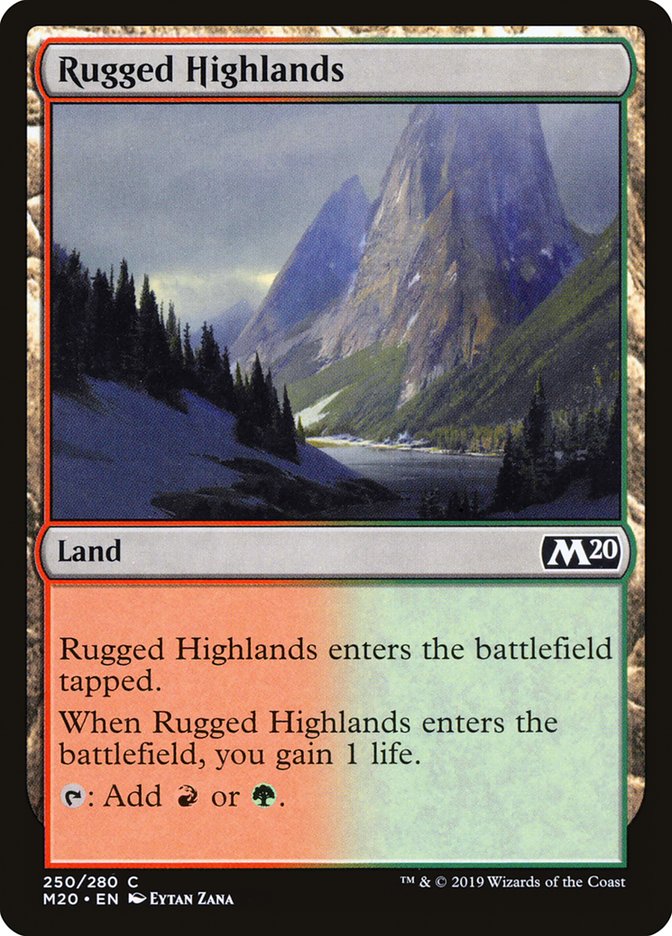 Rugged Highlands [Core Set 2020] | Spectrum Games