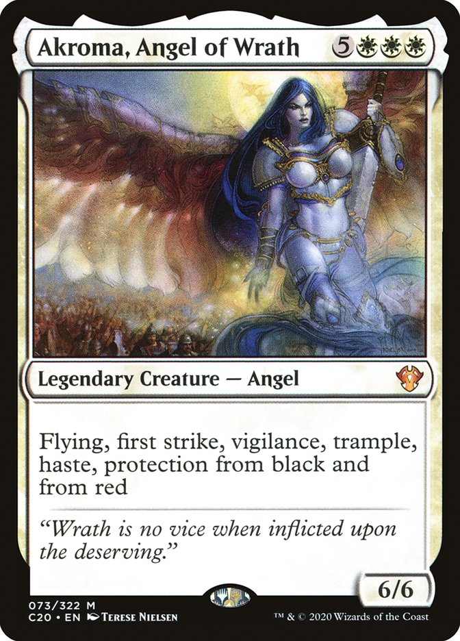Akroma, Angel of Wrath [Commander 2020] | Spectrum Games