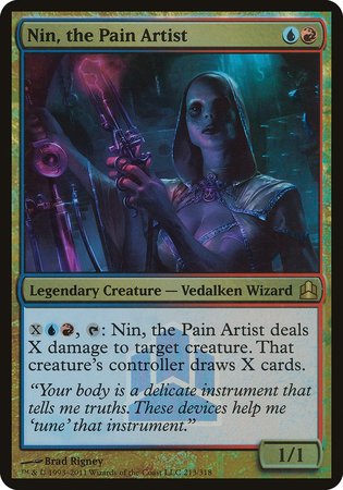 Nin, the Pain Artist (Commander Launch Promo) [Commander 2011 Launch Party] | Spectrum Games