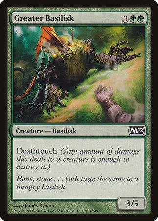 Greater Basilisk [Magic 2012] | Spectrum Games