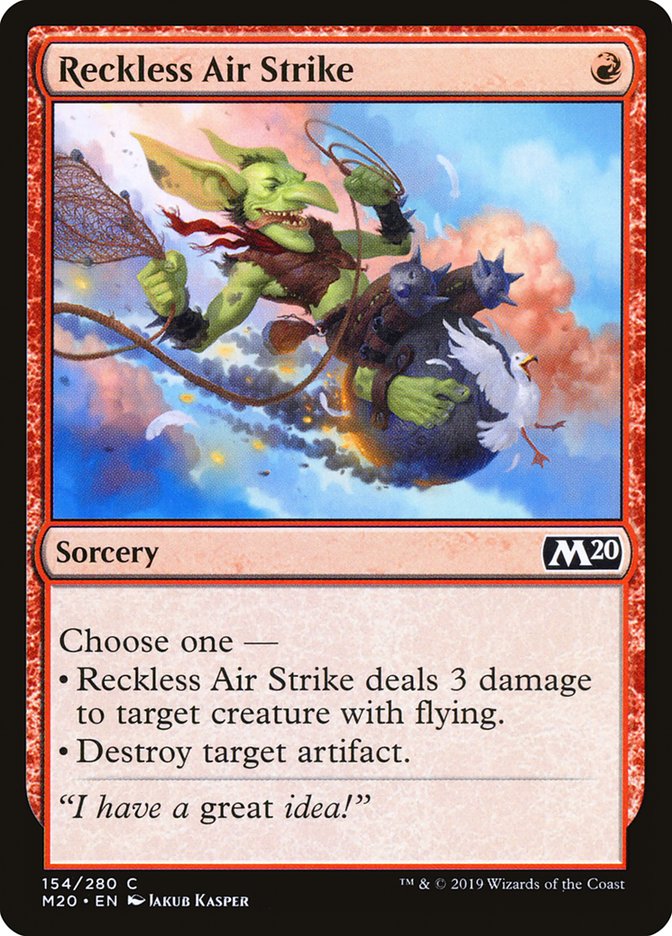 Reckless Air Strike [Core Set 2020] | Spectrum Games